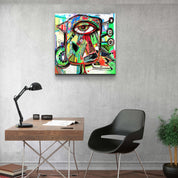 ."Birddy". Designer's Collection Glass Wall Art - ArtDesigna Glass Printing Wall Art