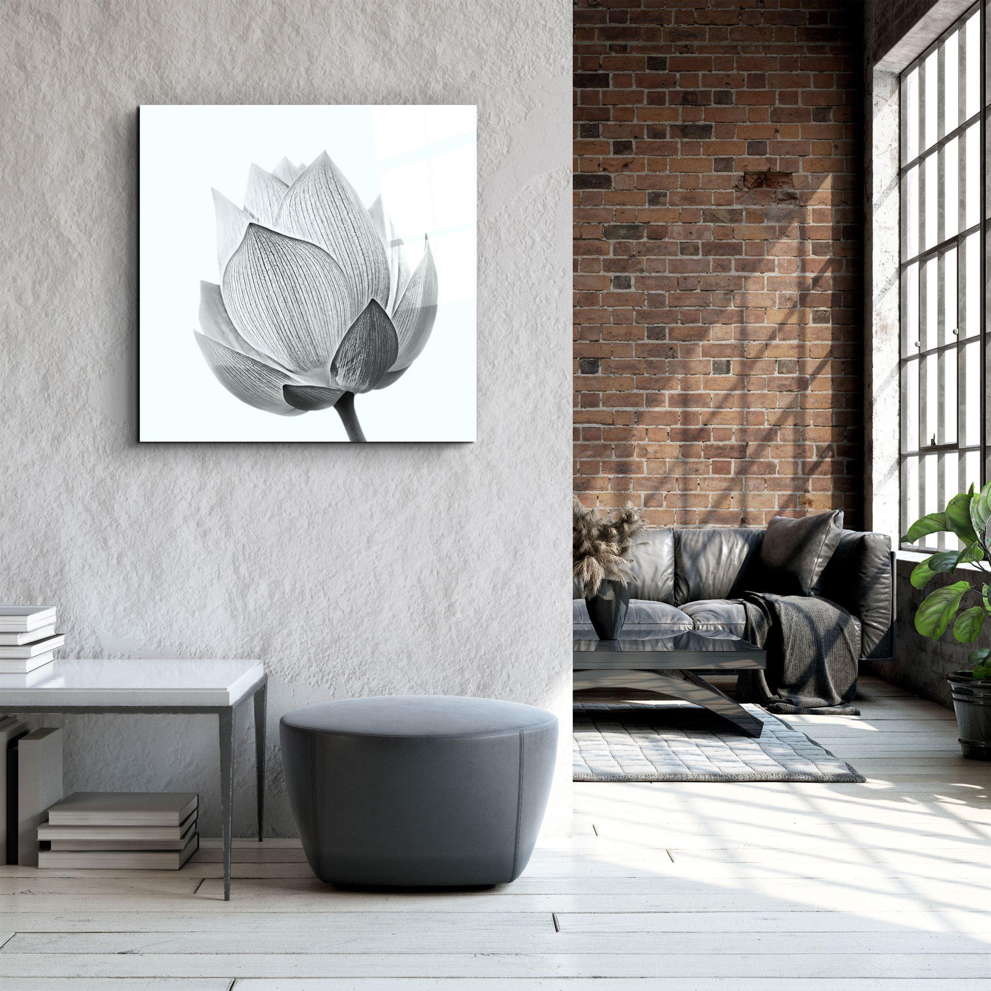 ・"Flower"・Glass Wall Art - ArtDesigna Glass Printing Wall Art