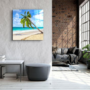 ・"Palm Tree"・Glass Wall Art - ArtDesigna Glass Printing Wall Art