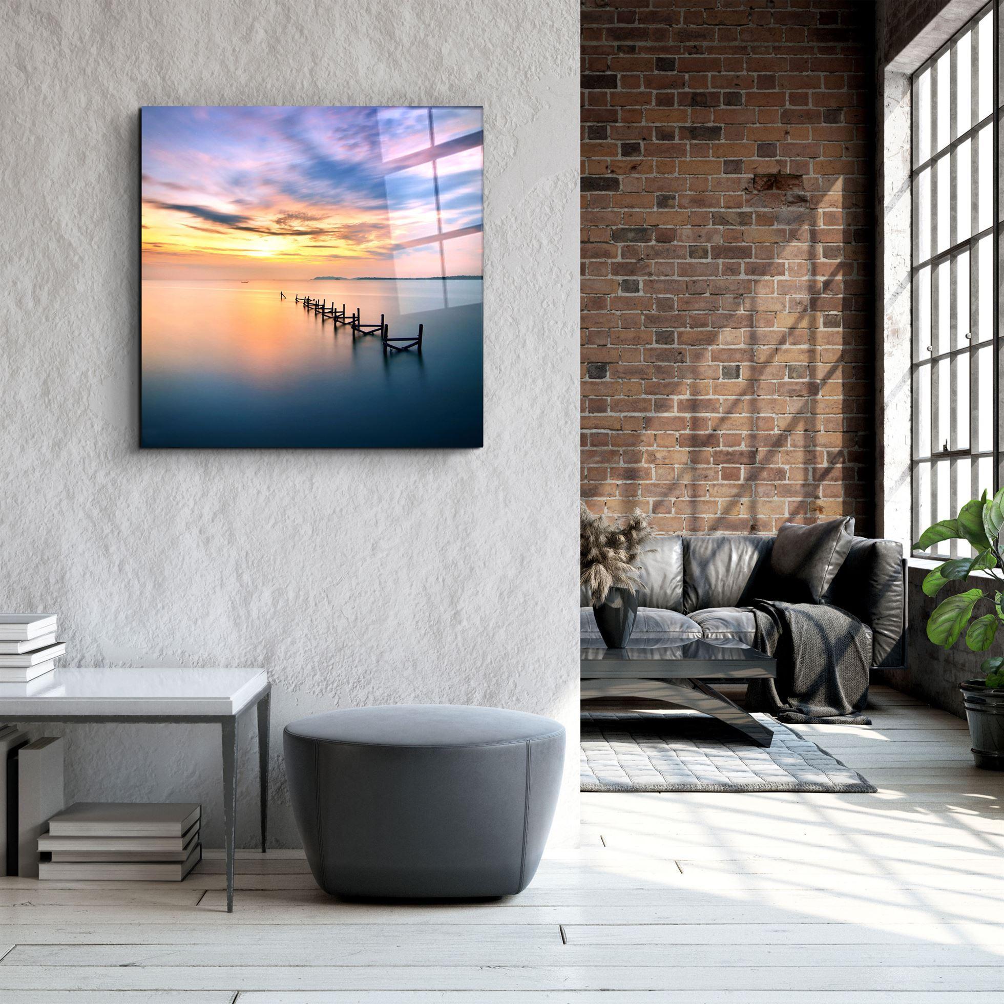 ・"Sunset"・Glass Wall Art - ArtDesigna Glass Printing Wall Art