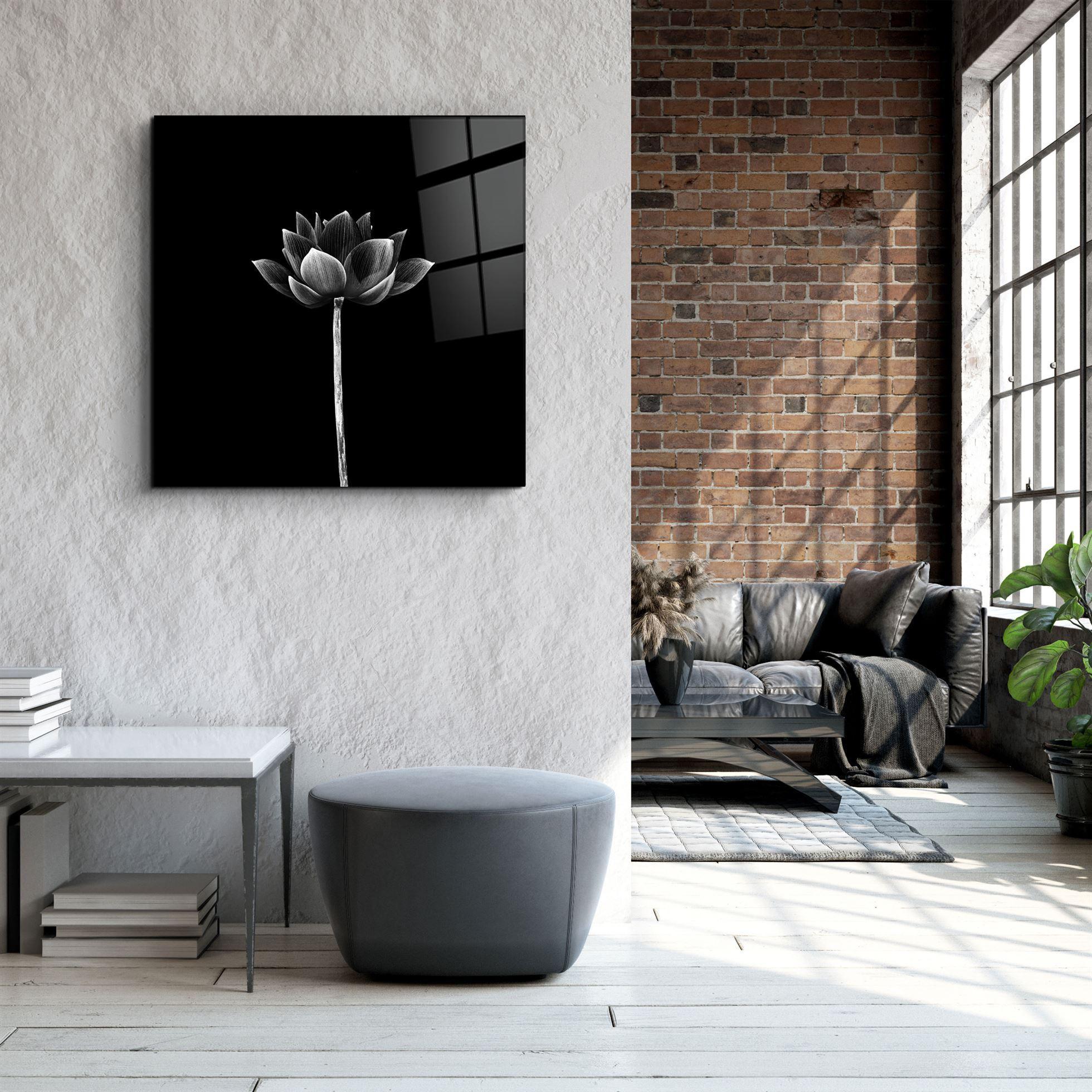 ・"Floral"・Glass Wall Art - ArtDesigna Glass Printing Wall Art