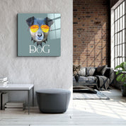 ・"Dog"・Glass Wall Art - ArtDesigna Glass Printing Wall Art