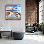 ・"Lake Landscape"・Glass Wall Art - ArtDesigna Glass Printing Wall Art