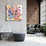 ・"Jellyfish"・Glass Wall Art - ArtDesigna Glass Printing Wall Art