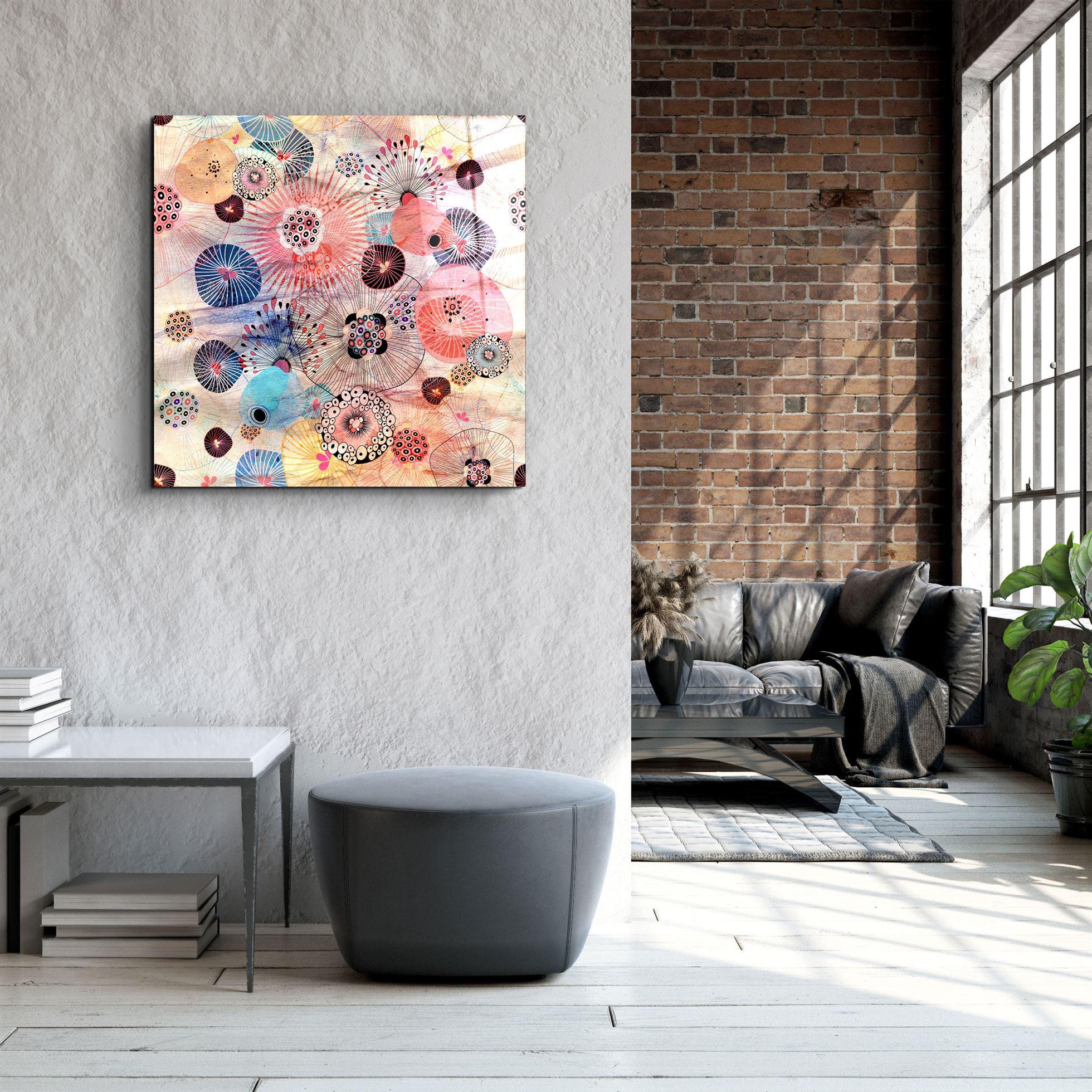 ・"Jellyfish"・Glass Wall Art - ArtDesigna Glass Printing Wall Art
