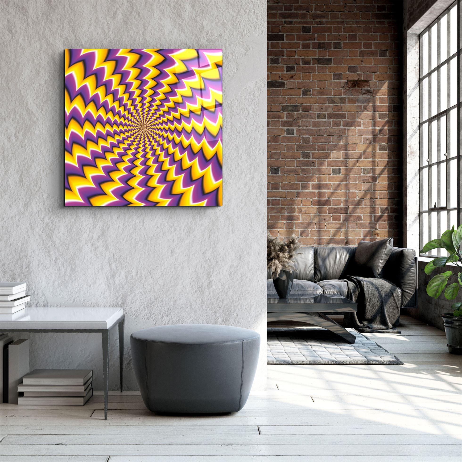 ・"Hypnotize"・Glass Wall Art - ArtDesigna Glass Printing Wall Art