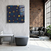 ・"Starz"・Glass Wall Art - ArtDesigna Glass Printing Wall Art