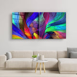 ・"Colorized - Duo"・Glass Wall Art